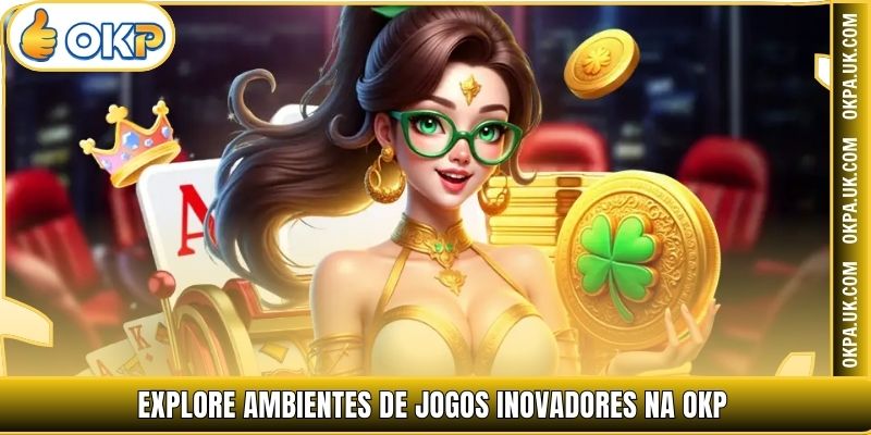 Explore ambientes de jogos inovadores na OKP