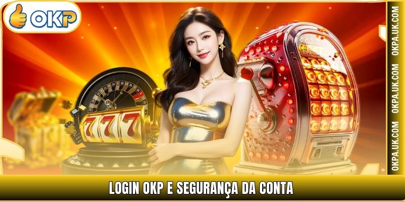 Login OKP e segurança da conta